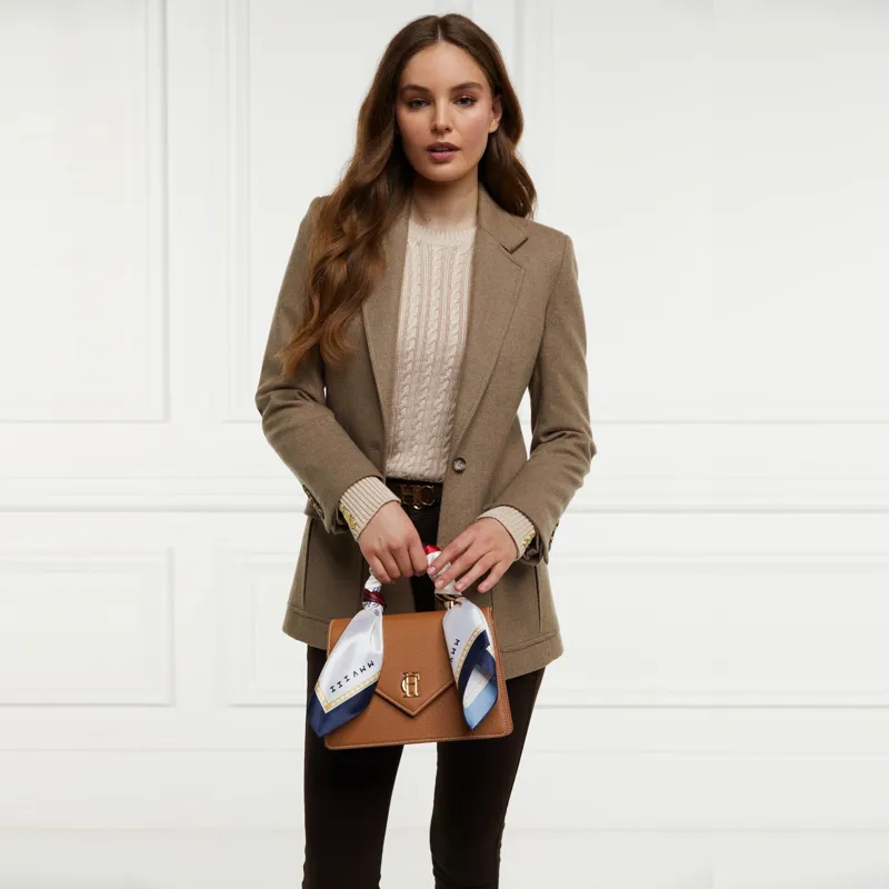 Holland Cooper Dowdeswell Scarf Bag - Tan-2